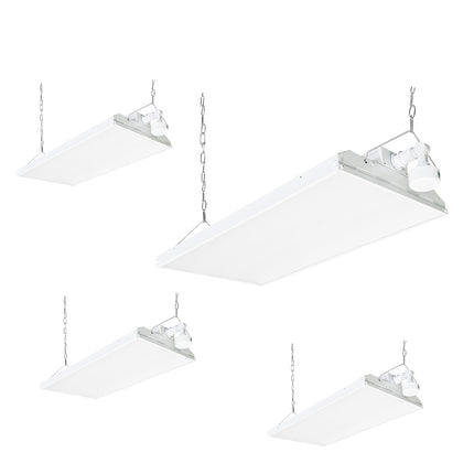 2FT 155W Integrated LED Linear High Bay with Motion Sensor,5000K,20925LM (4 Pack)