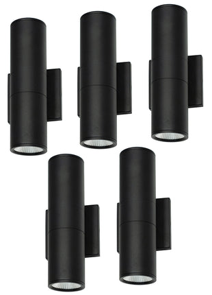 LED Cylinder Light Fixture 20W,1400 Lumens,3000K,Aluminum Housing,5Pack