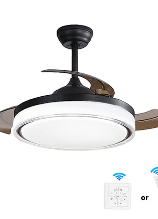 42 inch Retractable Ceiling Fans with Lights And Remote Control