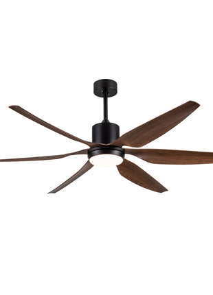 66 Inch Integrated LED 3CCT Ceiling Fan Lighting