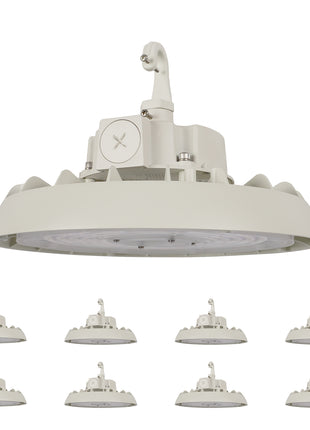 LED UFO High Bay,3 Wattage Selectable,4000K/5000K,Up to 32400LM,Dimmable