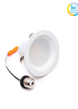 h Recessed Lighting LED Fixture-5CCT,750Lumens,10W-Residential Downlight-Wholesale & Retail 