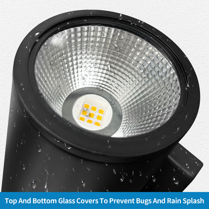 LED Cylinder Light Fixture 20W,1400 Lumens,3000K,Aluminum Housing,5Pack