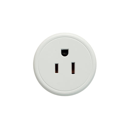 10Amp Smart WIFI Plug/Timer with On/Off Button, Compatible with Alexa and Google Home, Voice Control