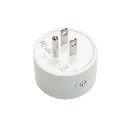 10Amp Smart WIFI Plug/Timer with On/Off Button, Compatible with Alexa and Google Home, Voice Control