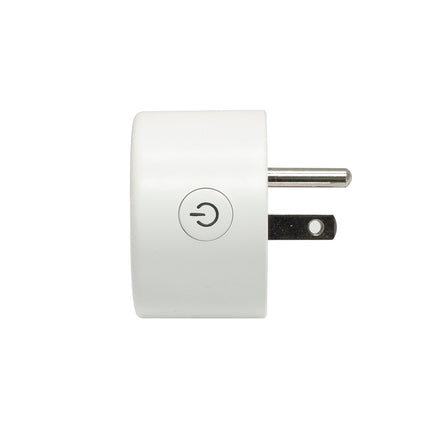 10Amp Smart WIFI Plug/Timer with On/Off Button, Compatible with Alexa and Google Home, Voice Control
