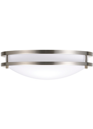 14 Inch 18W Double Ring LED Flush Mount Ceiling Light,5CCT,1440 Lumens,Dimmable