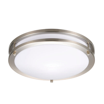 16 Inch 24W Double Ring LED Flush Mount Ceiling Light,5CCT,1920 Lumens,Dimmable