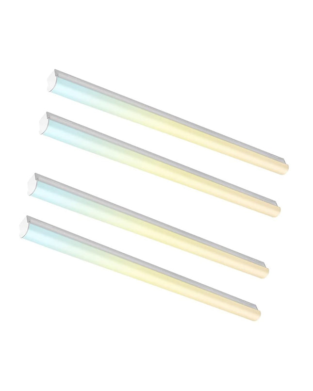 4FT Dimmable LED Linear Strip Light,3CCT,4420 to 5850LM,34W/38W/45W,4Pack