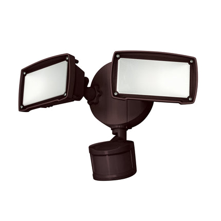 20W Square LED Security Light with Motion Sensor，Dusk-to-Dawn，5000K