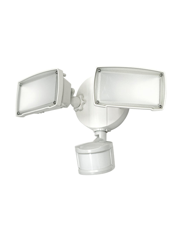 20W Square LED Security Light with Motion Sensor，Dusk-to-Dawn，5000K